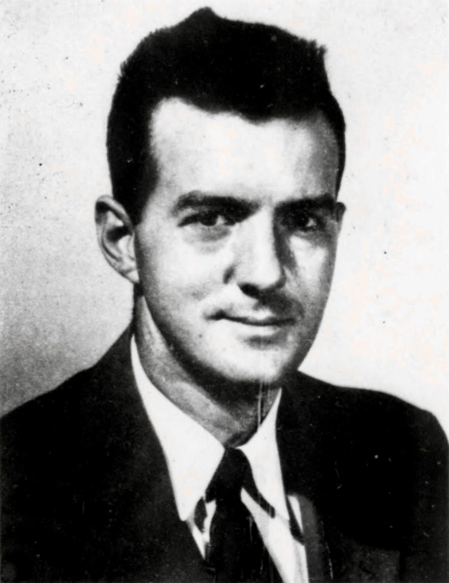 Ian Stevenson, portrait publié dans la revue Postgraduate Medicine, 1952 (domaine public).